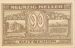 Austria, 90 Heller, FS 722a
