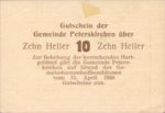 Austria, 10 Heller, FS 736aC