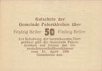 Austria, 50 Heller, FS 736bC