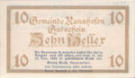 Austria, 10 Heller, FS 819Aa