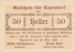 Austria, 50 Heller, FS 824b