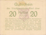 Austria, 20 Heller, FS 834Ib1nt