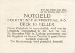 Austria, 10 Heller, FS 854a