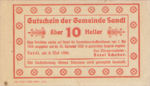 Austria, 10 Heller, FS 874Ia