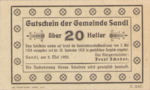 Austria, 20 Heller, FS 874Ib