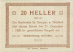 Austria, 20 Heller, FS 885II