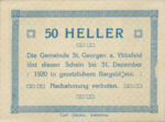 Austria, 50 Heller, FS 885II
