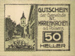 Austria, 50 Heller, FS 909a
