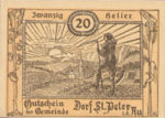Austria, 20 Heller, FS 923Ac