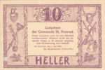 Austria, 10 Heller, FS 899