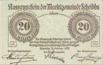 Austria, 20 Heller, FS 957Ib