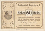 Austria, 60 Heller, FS 951IIb