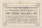 Austria, 10 Heller, FS 1008Ib