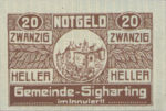 Austria, 20 Heller, FS 997a