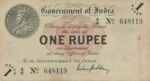 India, 1 Rupee, P-0001v01