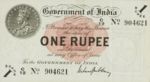 India, 1 Rupee, P-0001v03