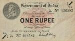 India, 1 Rupee, P-0001v05