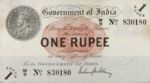 India, 1 Rupee, P-0001v06