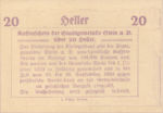 Austria, 20 Heller, FS 1015I.6