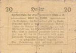 Austria, 20 Heller, FS 1015IV.4