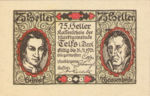Austria, 75 Heller, FS 1061d