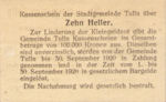 Austria, 10 Heller, FS 1083I.12