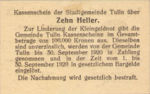 Austria, 10 Heller, FS 1083I.4