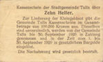 Austria, 10 Heller, FS 1083I.8