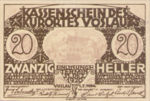 Austria, 20 Heller, FS 1121IIa