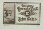Austria, 10 Heller, FS 1266