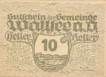Austria, 10 Heller, FS 1137Ie