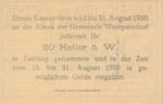 Austria, 20 Heller, FS 1138a