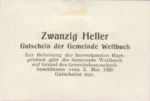Austria, 20 Heller, FS 1148