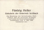 Austria, 50 Heller, FS 1148