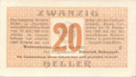 Austria, 20 Heller, FS 1164a
