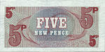 Great Britain, 5 New Pence, M-0047