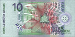 Suriname, 10 Gulden, P-0147