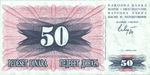 Bosnia and Herzegovina, 50 Dinar, P-0012a