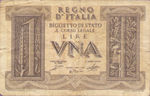 Italy, 1 Lira, P-0026