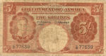 Jamaica, 5 Shilling, P-0037aV1