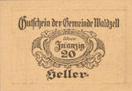 Austria, 20 Heller, FS 1135a