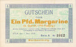 Germany, 1 Pfund Margarine, K024