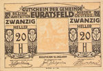 Austria, 20 Heller, FS 192e