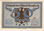 Germany, 50 Pfennig, 43.3a