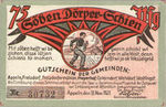 Germany, 75 Pfennig, 38.1b