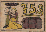 Germany, 75 Pfennig, 123.1a