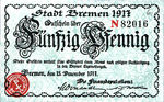 Germany, 50 Pfennig, B85.2