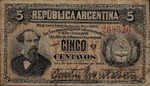 Argentina, 5 Centavo, P-0005 Sign.2
