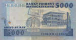 Madagascar, 1,000/5000 Ariary/Franc, P-0069a