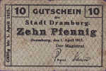 Germany, 10 Pfennig, D29.1a